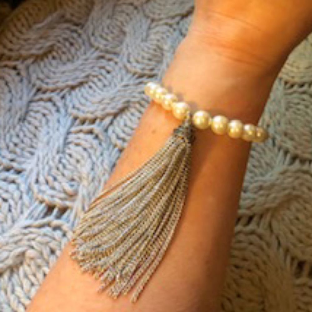 **HOST PICK** Stretch Bracelet with Tassel *NEW* - Picture 3 of 5